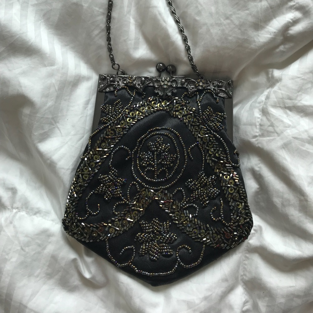 Beaded handbag